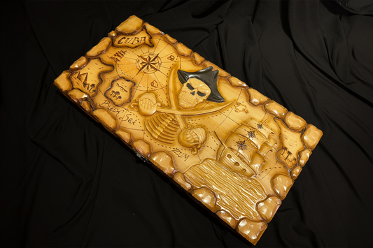 Exclusive: "Treasure Map" board set 70x70 cm