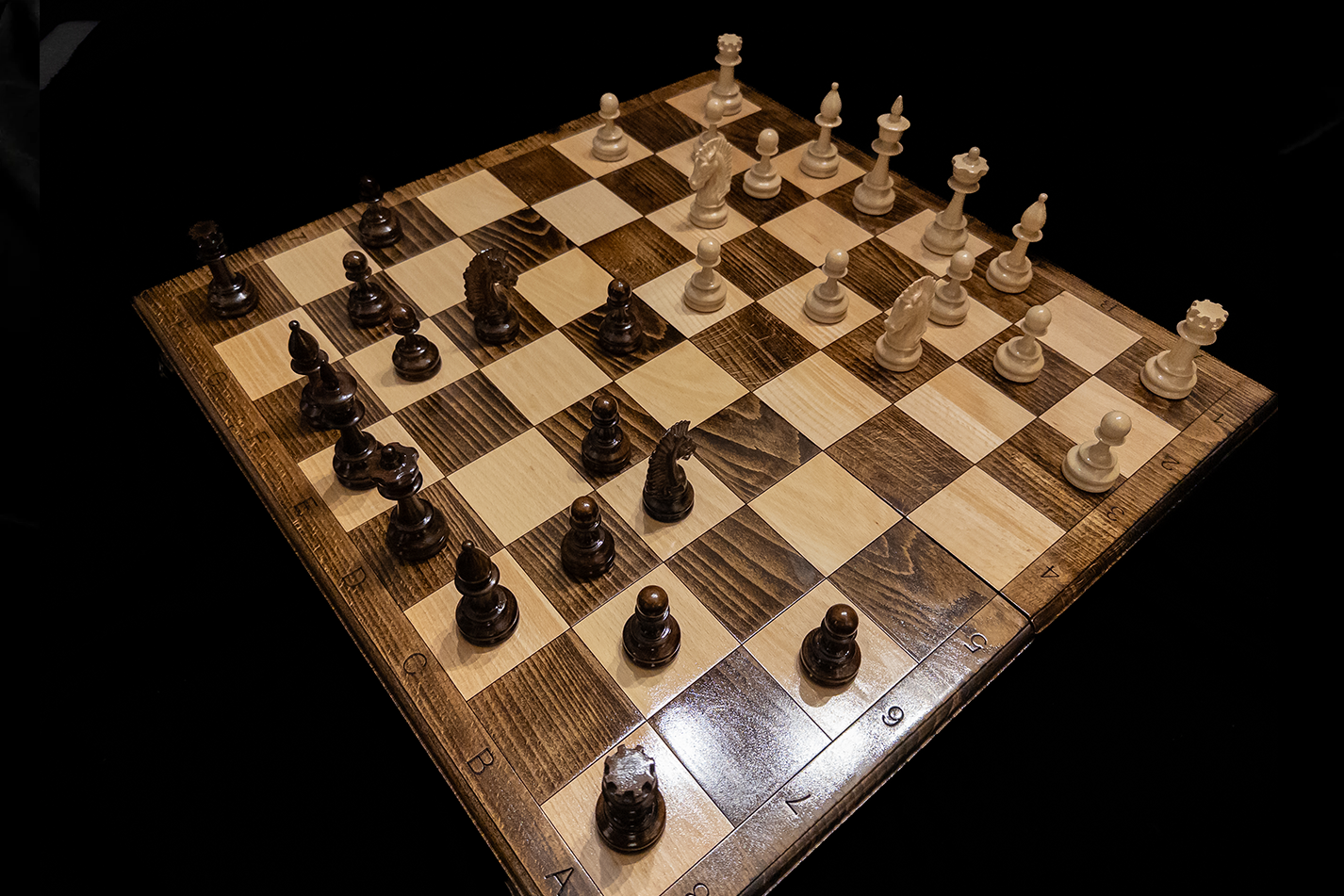 Ensemble "Сlasic" 3-en-1 Échecs, Backgammon, Dames 60×60 cm