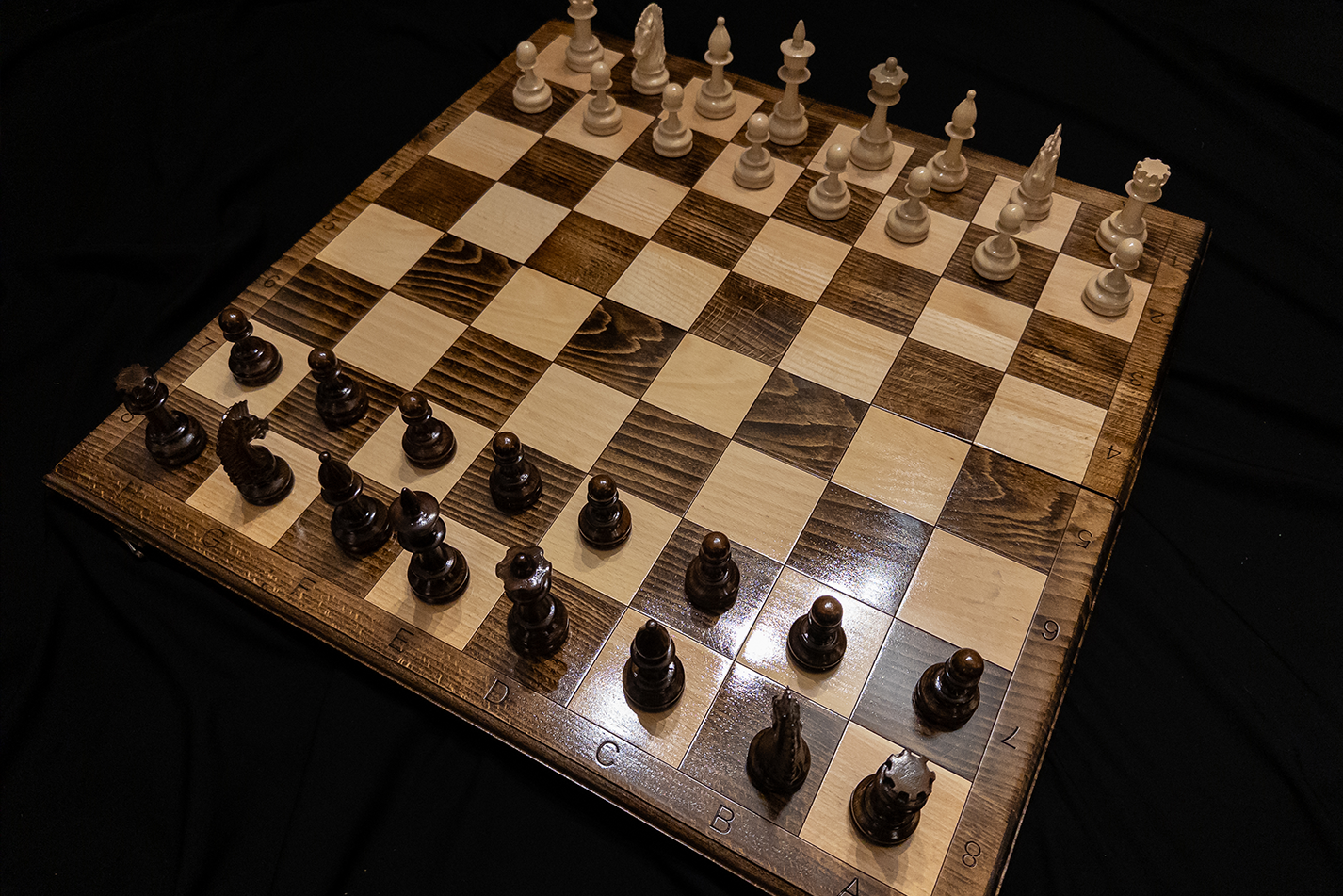 Ensemble "Сlasic" 3-en-1 Échecs, Backgammon, Dames 60×60 cm