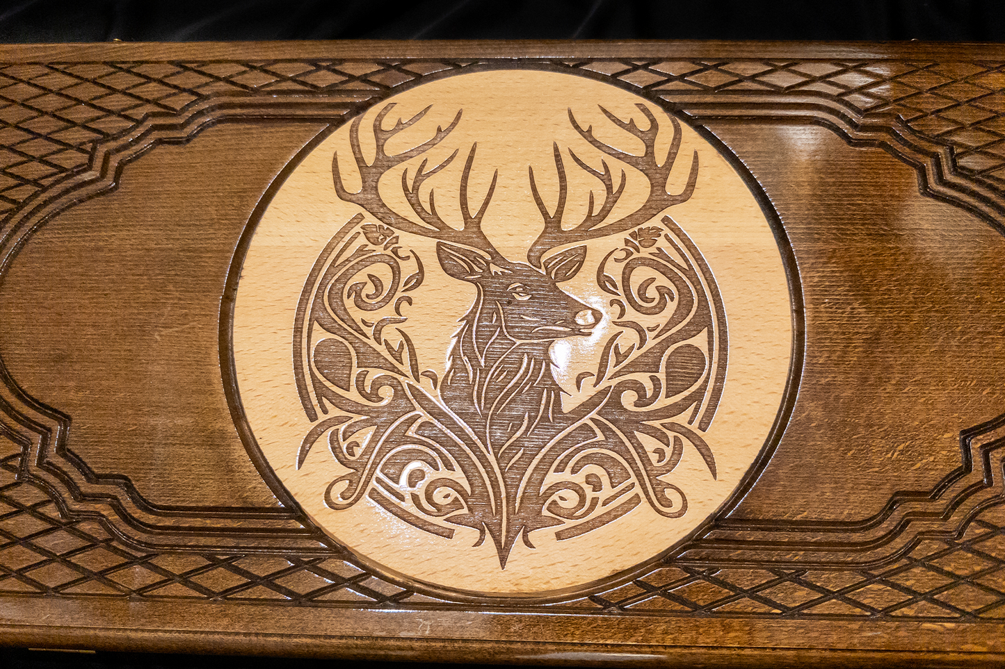 Cerf Enchanté 2 en 1. 60x60 cm