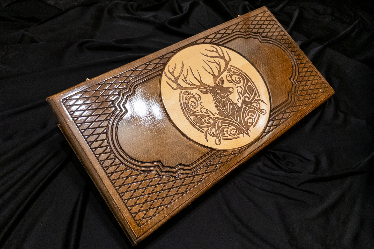 Cerf Enchanté 2 en 1. 60x60 cm
