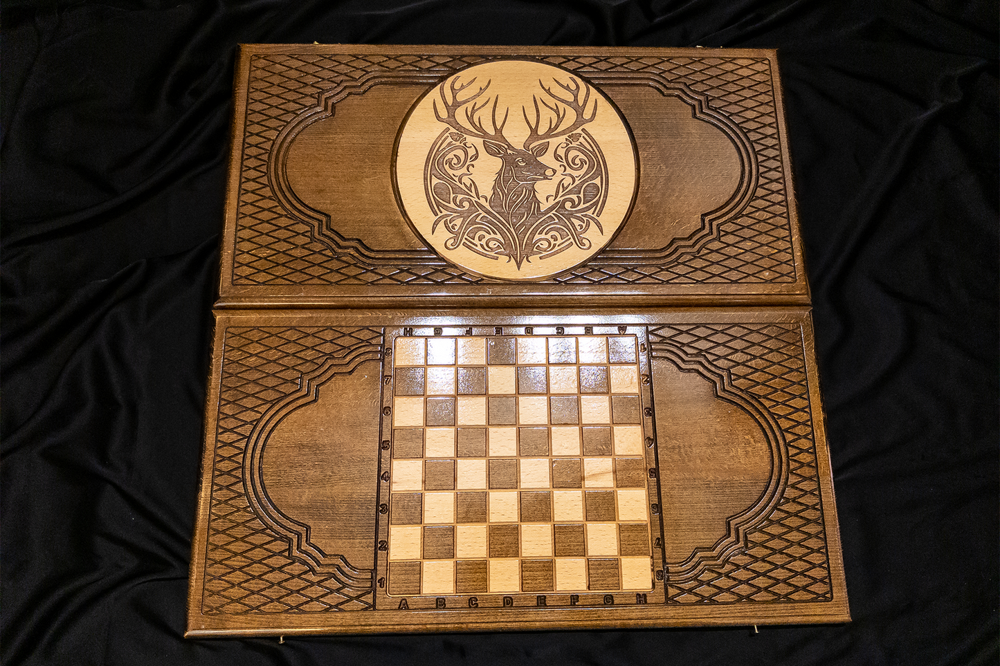 Cerf Enchanté 2 en 1. 60x60 cm