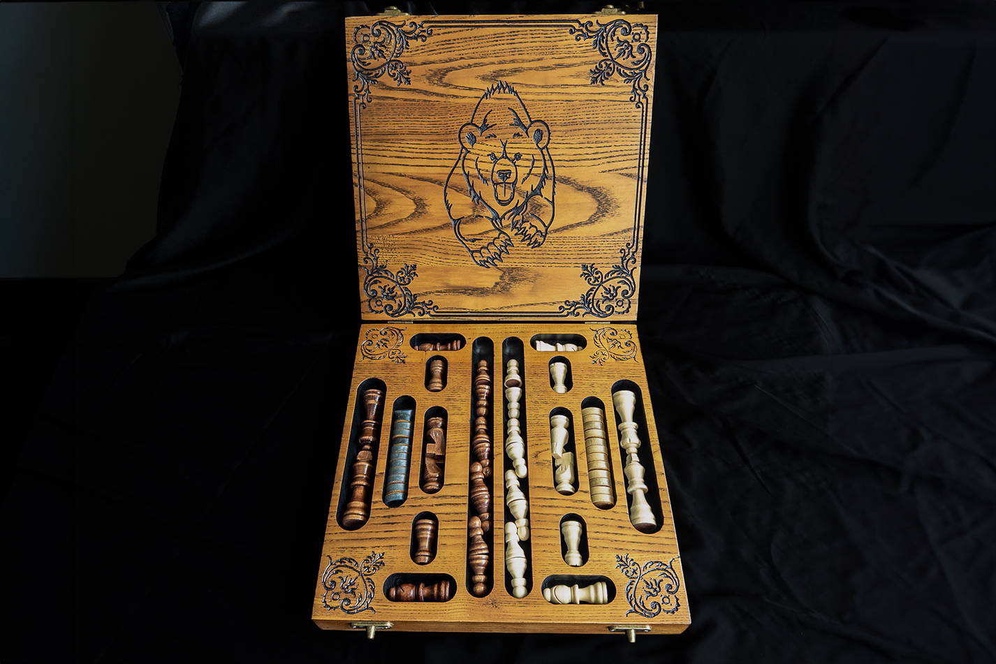 Set d'échecs Ours des Bois