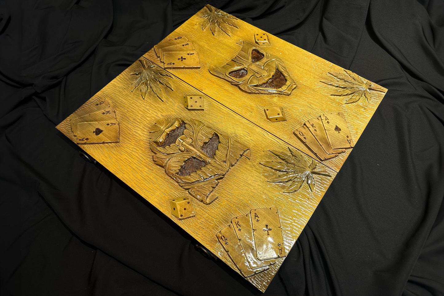 Exclusif : "Les masques du destin" 60x60 cm