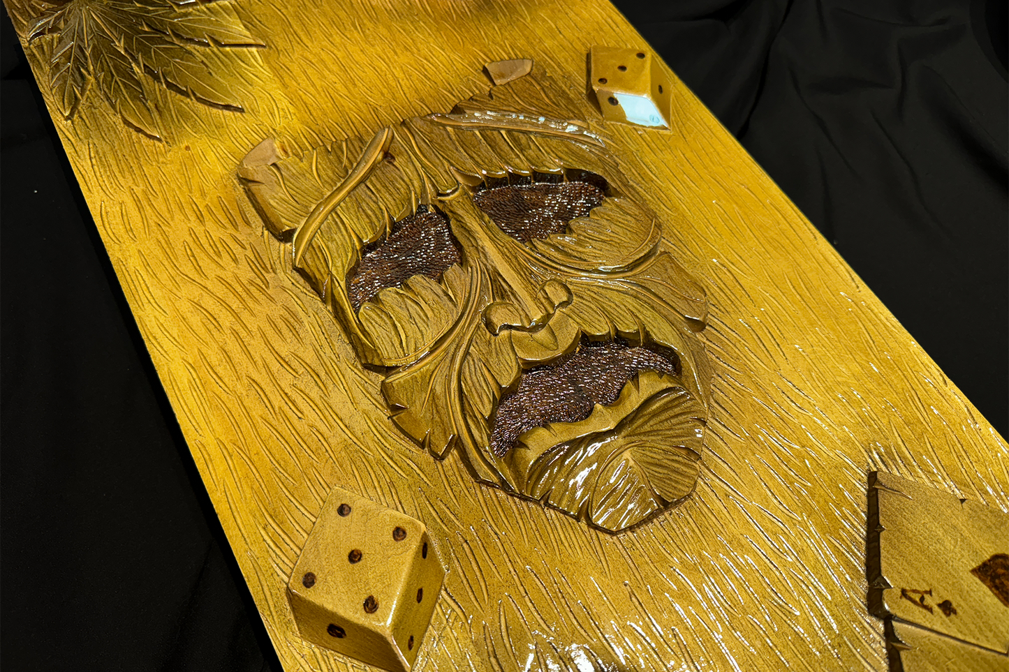 Exclusif : "Les masques du destin" 60x60 cm