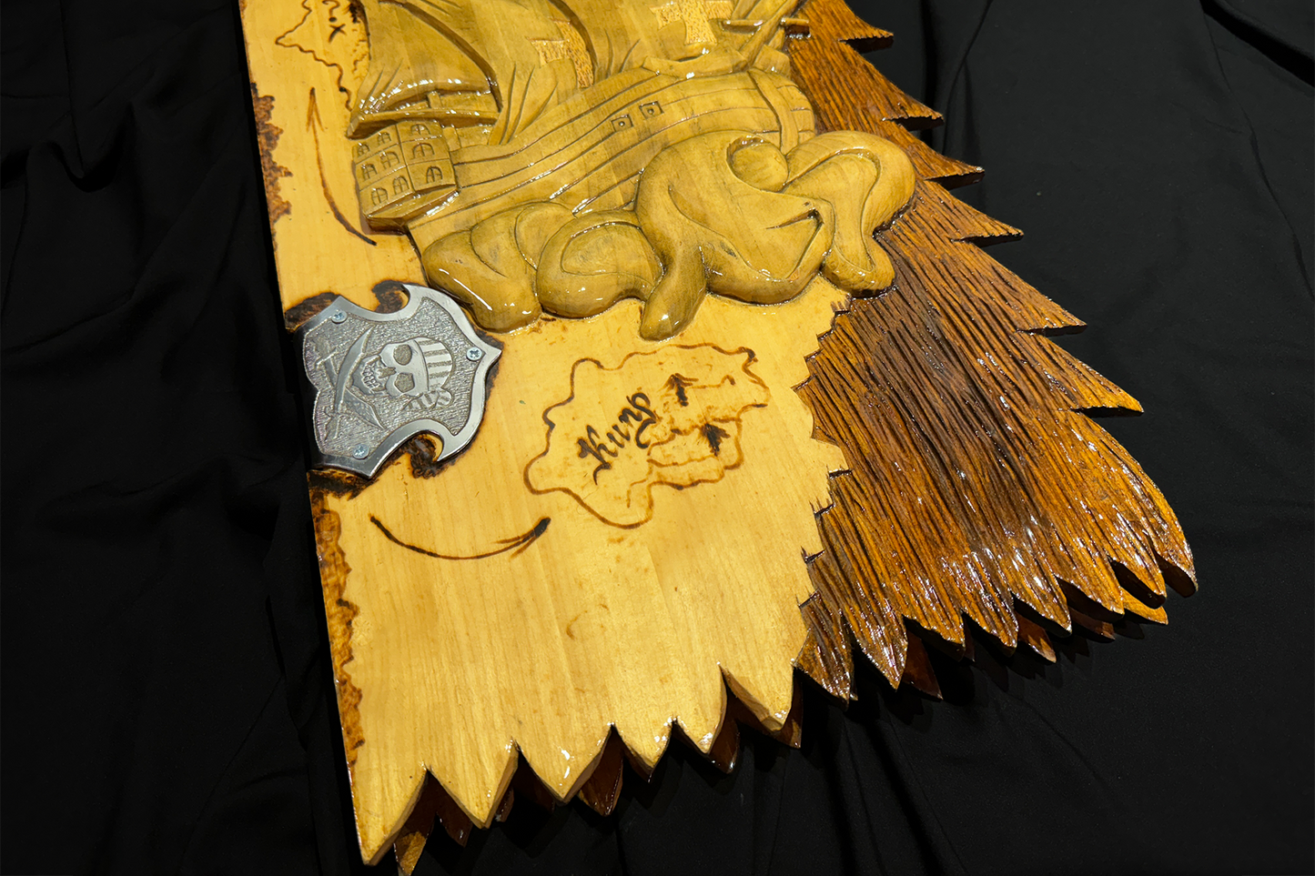 Exclusiv : Set de table "Drumul piratului" 75x70 cm
