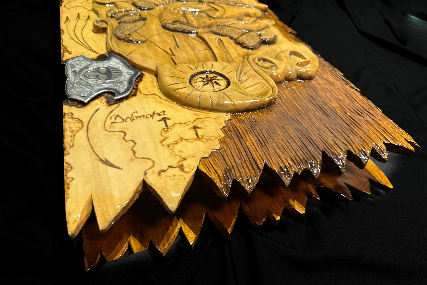 Exclusiv : Set de table "Drumul piratului" 75x70 cm