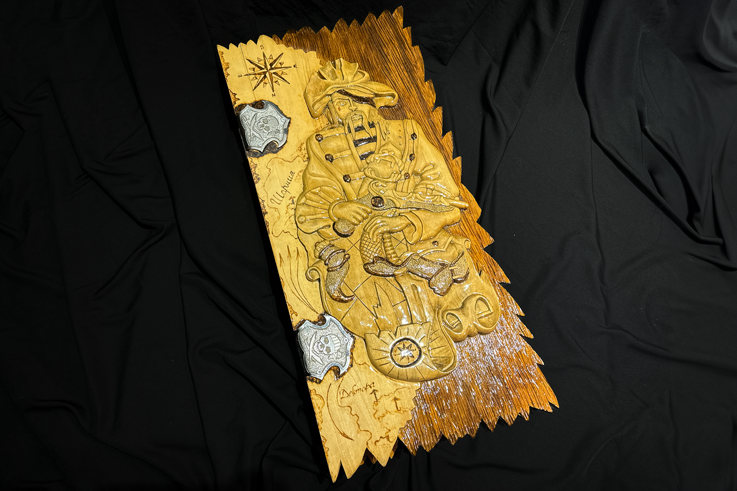 Exclusiv : Set de table "Drumul piratului" 75x70 cm
