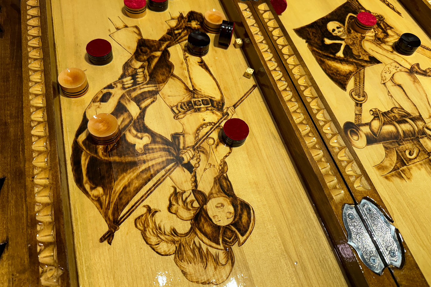 Exclusiv : Set de table "Drumul piratului" 75x70 cm