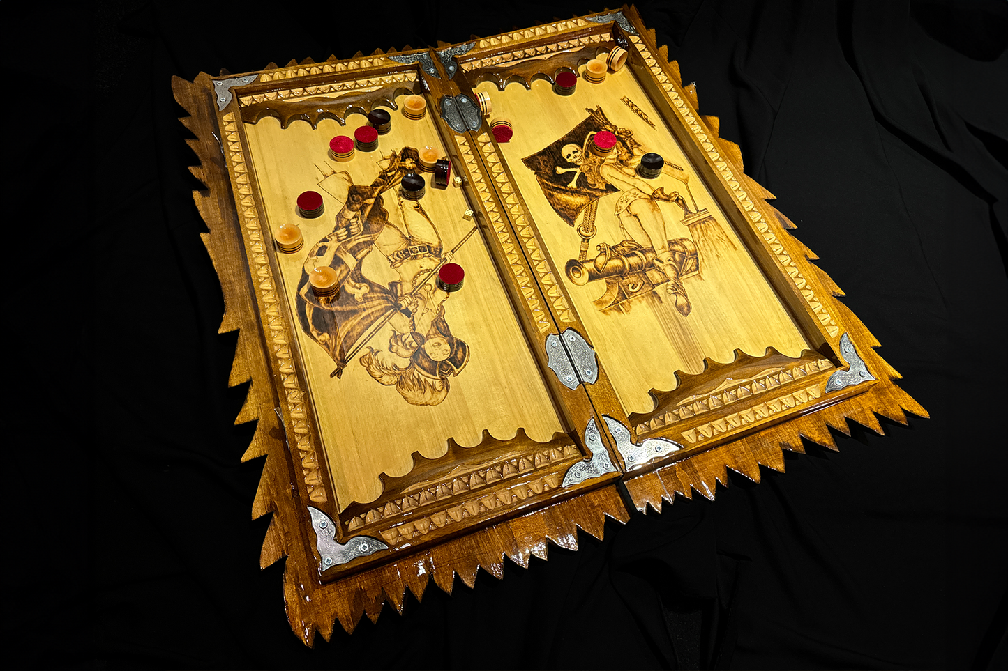 Exclusiv : Set de table "Drumul piratului" 75x70 cm