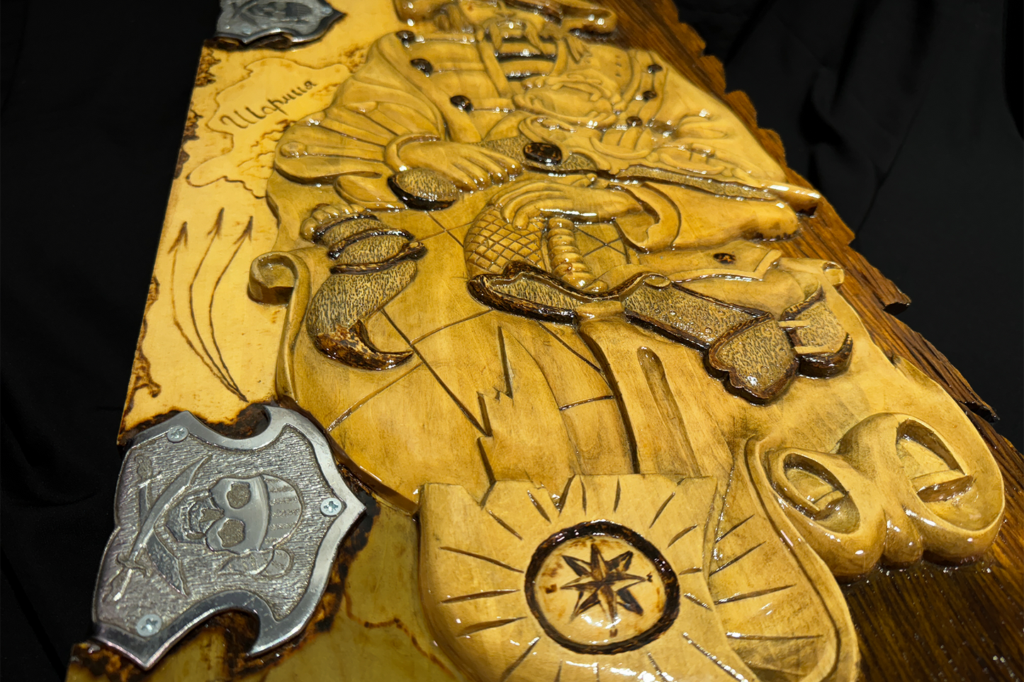 Exclusiv : Set de table "Drumul piratului" 75x70 cm