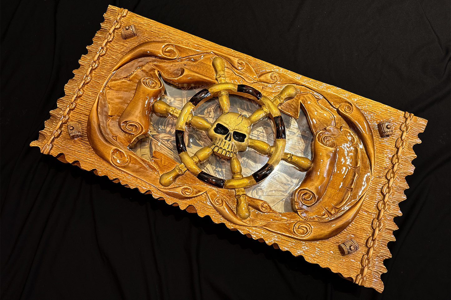 Exclusif : "Barre de Navigation des Aventures" 66x66 cm