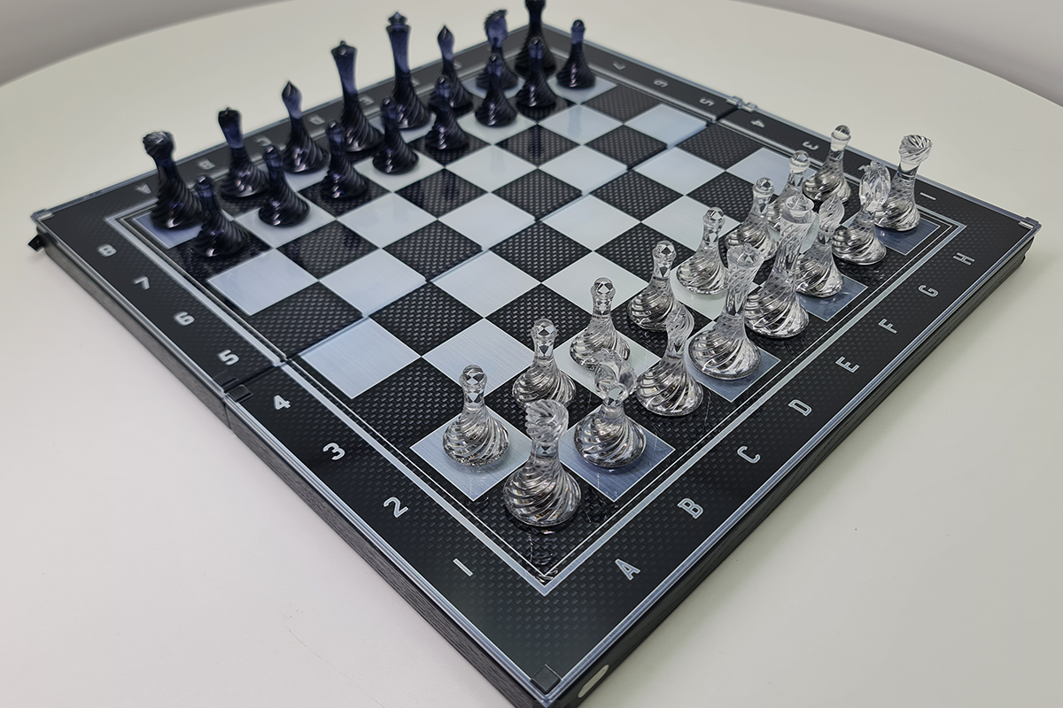 Sah din sticlă securizată