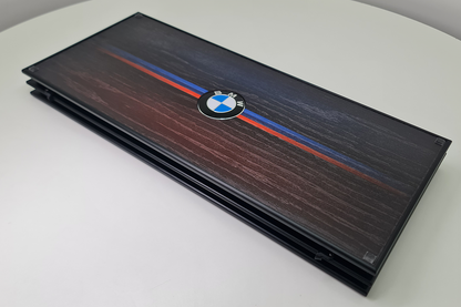 Exclusive: "BMW Heritage" – oak veneer backgammon game